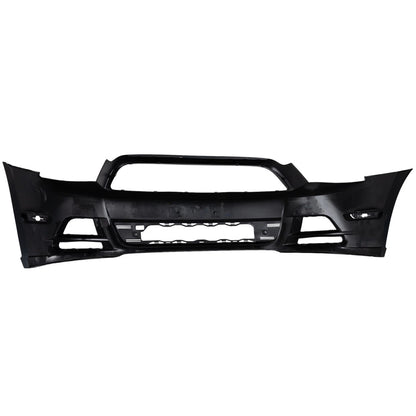 Primed Front Bumper Cover DR3Z17D957ABPTM FO1000670 Replacement For Ford Mustang 2013 2014  Boss 302 Base GT Primed