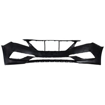Primed Front Bumper Cover Standard Type Primed 86511C2000 HY1000205 Replacement For Hyundai Sonata 2015 2016 2017