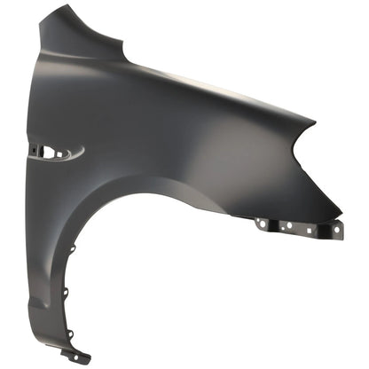 Primed Fender Replacement For Hyundai Accent 2006 2007 2008 2009 2010 2011 Front Passenger Side 4-Door Sedan 663211E300 HY1241137