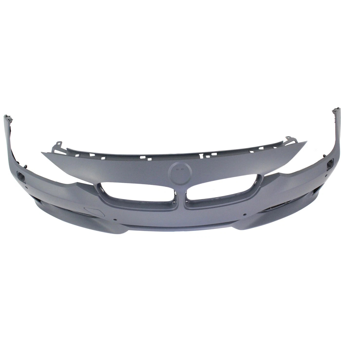 Primed Front Bumper Cover 51117293018 BM1000259 Replacement For BMW 328i 2012 2013 2014 2015 Standard Type with HLW/PDC Holes Primed