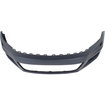 Primed Bumper Cover Fascia Front VW1000213 5N0807217EPGRU Replacement For Volkswagen Tiguan 2012 2013 2014 2015 2016 2017 2018 Primed