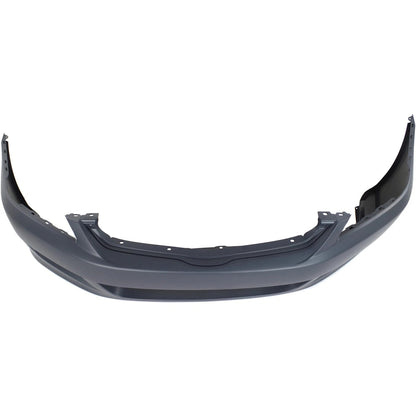 Primed Front Bumper Cover 04711SDNA81ZZ HO1000234 Replacement For Honda Accord 2006 2007 Coupe with Fog Lamp Holes Primed