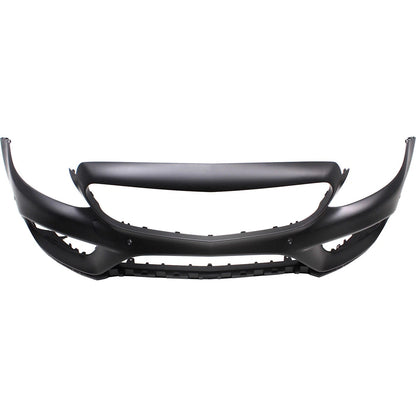 Primed Front Bumper Cover 2058802440649999 2058802440659999 MB1000491 Replacement For Mercedes Benz C300 2015 2016 2017 2018 Primed