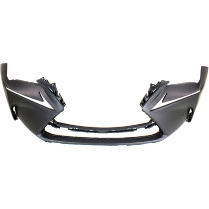 Primed Front Bumper Cover 5211978912 LX1000301 Replacement For Lexus NX200t 2015 2016 2017 Primed with Parking Aid Sensor Holes