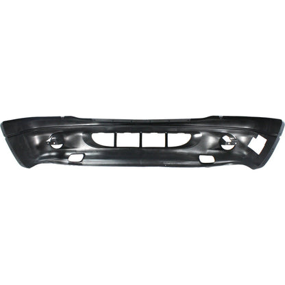 Primed Front Bumper Cover 5083107AA CH1000309 Replacement For Dodge Dakota Durango 2001 2002 with Fog Lamp Holes Primed