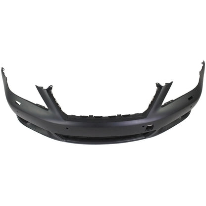Primed Front Bumper Cover 521195A915 LX1000201 Replacement For Lexus LS460 2010 2011 2012 Base L Primed With Fog Lamp Holes