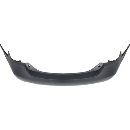 Primed Bumper Cover 5215906951 TO1100246 Replacement For Toyota Camry 2007 2008 2009 2010 2011 Rear Primed With Dual Exhaust Holes