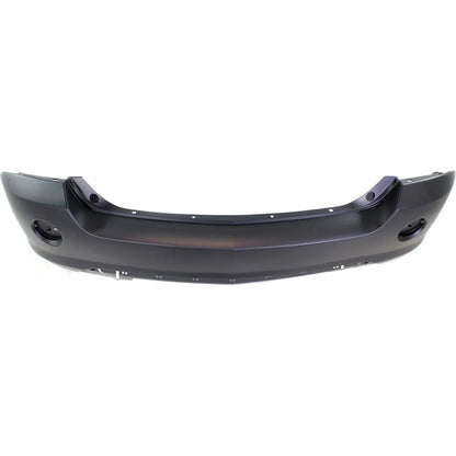 Primed Bumper Cover 19167514 22949863 GM1100807 Replacement For Saturn Vue 2008 2009 2010 Replacement For Chevy Captiva 2012 2013 2014 2015 Rear Plastic Primed