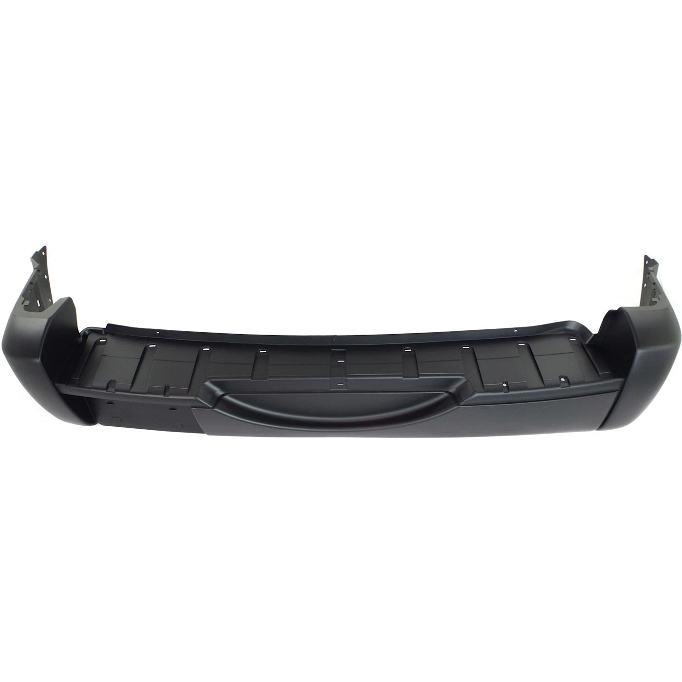 Primed Rear Bumper Cover 5066317AF CH1100406 Replacement For Jeep Liberty 2002 2003 2004 2005 2006 2007 Primed with Step Pad Provision