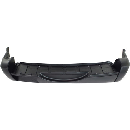 Primed Rear Bumper Cover 5066317AF CH1100406 Replacement For Jeep Liberty 2002 2003 2004 2005 2006 2007 Primed with Step Pad Provision