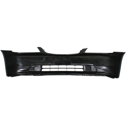 Primed Front Bumper Cover 04711S5PA90ZZ HO1000197 Replacement For Honda Civic 2001 2002 2003 Coupe/Sedan Primed Plastic