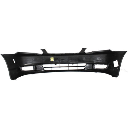 Primed Front Bumper Cover 5211902915 TO1000240 Replacement For Toyota Corolla 2003 2004 With Fog Lamp Holes Primed