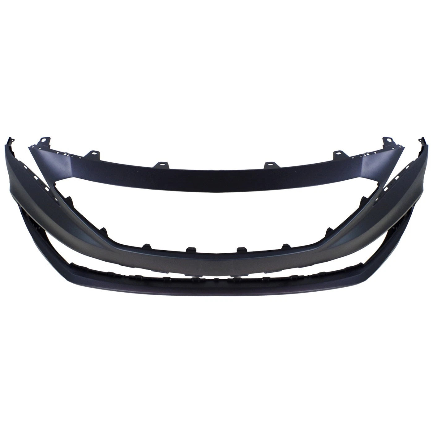 Primed Front Bumper Cover 86511C2300 HY1000211 Replacement For Hyundai Sonata 2015 2016 2017 Replacement For Hyundai Sonata Sport Type 2015 2016 Primed