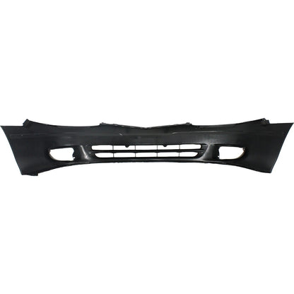 Primed Front Bumper Cover 5211906901 TO1000197 Replacement For Toyota Solara 1999 2000 2001 with Fog Lamp Holes Primed