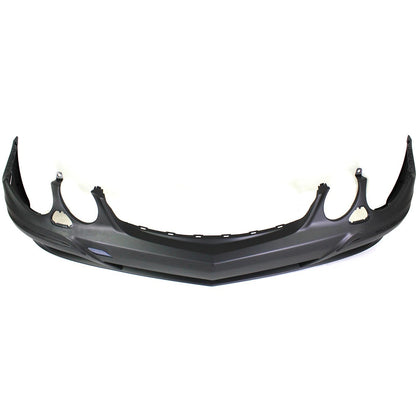 Primed Front Bumper Cover 2118802440 MB1000270 Replacement For Mercedes Benz E350 E320 2007 2008 2009 with Headlight Washer Holes