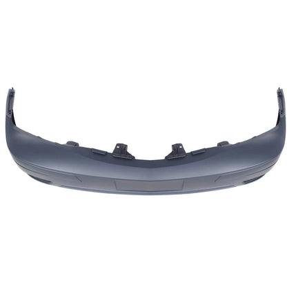 Primed Front Bumper Cover 6S4Z17D957DA FO1000572 Replacement For Ford Focus 2005 2006 2007 with Fog Lamp Holes Primed