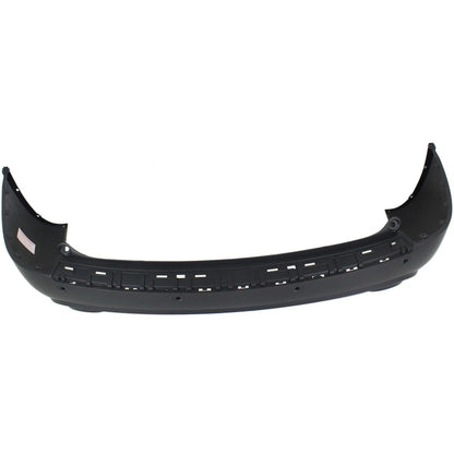 Primed Bumper Cover 25992108 GM1100810 Replacement For Buick Enclave 2008 2009 2010 2011 2012 Rear with Parking Aid Sensor Holes Primed