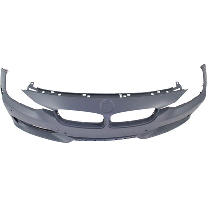 Primed Front Bumper Cover BM1000274 51117293088 Replacement For BMW 328i 2013 2014 2015 xDrive Primed