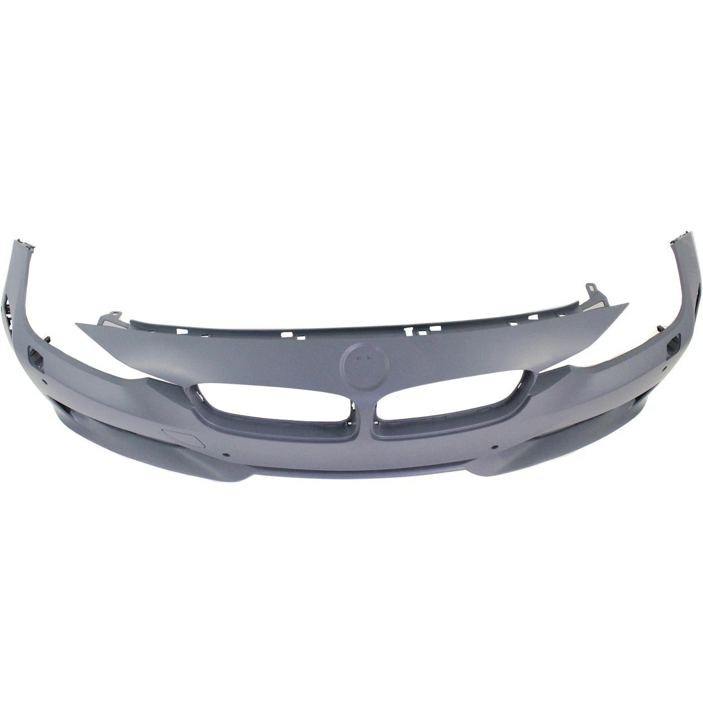 Primed Front Bumper Cover 51117293017 BM1000258 Replacement For BMW 328i 2012 2013 2014 2015 Standard Type with HLW/PDC/IPAS Holes Primed