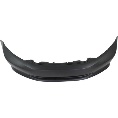 Primed Front Bumper Cover HO1000280 04711TR3A90ZZ Replacement For Honda Civic 2012 Primed