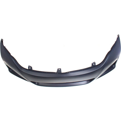 Primed Front Bumper Cover 521190T900 TO1000354 Replacement For Toyota Venza 2009 2010 2011 2012 2013 2014 2015 2016 with Fog Lamp Holes Primed