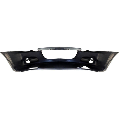 Primed Front Bumper Cover 4805896AB CH1000404 Replacement For Chrysler Sebring 2004 2005 Sedan Replacement For Dodge Stratus 2006 with Fog Lamp Holes Primed