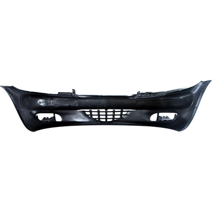 Primed Front Bumper Cover 5017861AB CH1000293 Replacement For Chrysler PT Cruiser 2001 2002 2003 2004 2005 with Fog Lamp Holes Primed