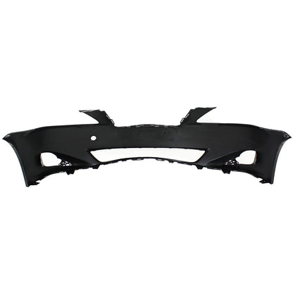 Primed Bumper Cover 5211953925 LX1000163 Replacement For Lexus IS250 IS350 2006 2007 2008 With Fog Light Holes Primed Front
