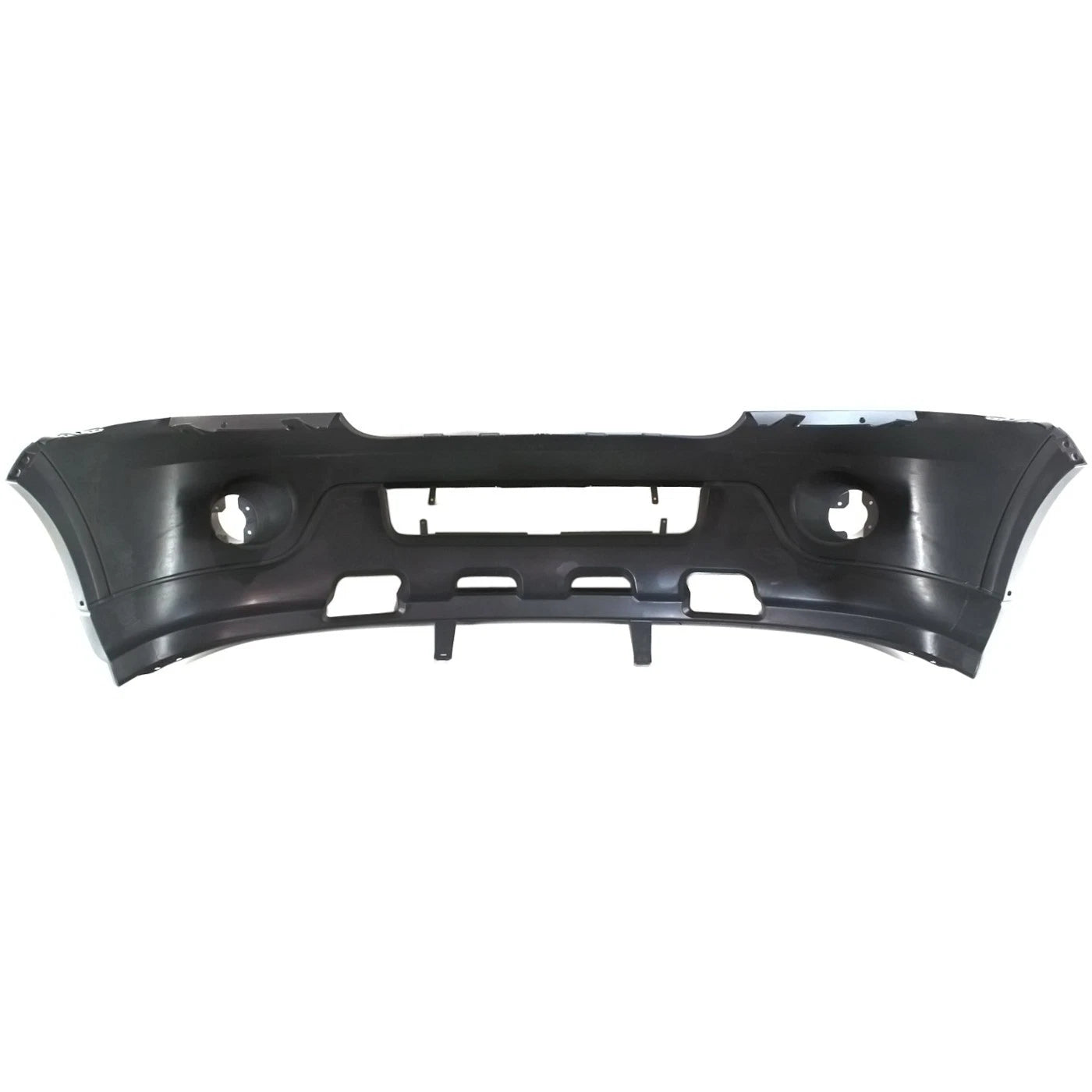 Primed Front Bumper Cover 2L7Z17D957EAA FO1000525 Replacement For Lincoln Navigator 2003 2004 with Fog Lamp Holes Primed