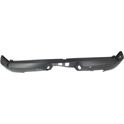 Primed Rear Bumper Cover 521590C904 TO1100257 Replacement For Toyota Tundra 2007 2008 2009 2010 2011 2012 2013 with Park Sensor Holes Primed