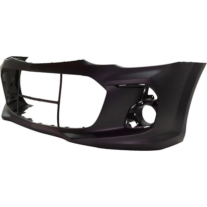 Primed Front Bumper Cover Fascia 42525595 GM1000A24 Replacement For Chevrolet Sonic 2017 2018 2019 2020 Primed