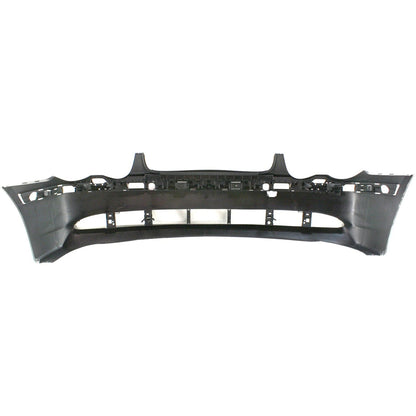 Primed Front Bumper Cover 51117042706 BM1000147 Replacement For BMW 745Li 2002 2003 2004 2005 with Fog Lamp Holes Primed