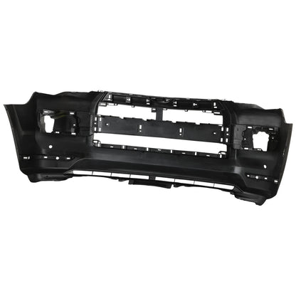 Primed Primed Front Bumper Cover 5211935916 5211935913 TO1000407 Replacement For Toyota 4Runner 2014 2015 2016 2017 2018 2019 2020 2021 2022 2023 with Holes Replacement For Chrome Trim