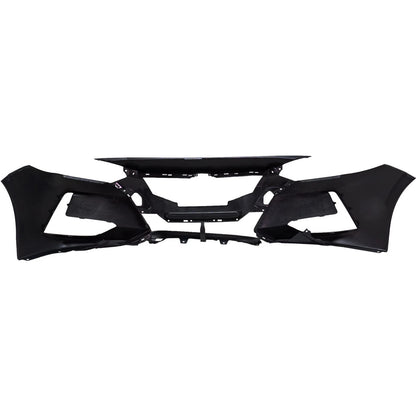 Primed Bumper Cover Fascia 620226LB0J NI1000330 Replacement For Nissan Sentra 2020 2021 2022 2023 Front Primed S/S Plus/SV Trims