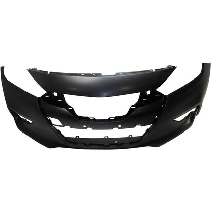 Primed Bumper Cover Fascia Front NI1000309 620224RA0H Replacement For Nissan Maxima 2016 2017 2018 Primered