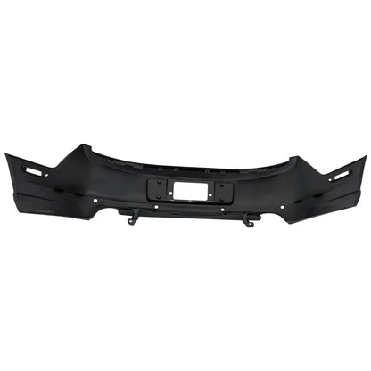 Primed Bumper Cover DR3Z17K835BAPTM FO1100686 Replacement For Ford Mustang 2013 2014 Base GT With Sensor Holes Rear Primed