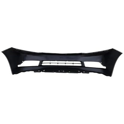 Primed Front Bumper Cover 04711TR3A80ZZ HO1000281 Replacement For Honda Civic 2012 Sedan Primed With Fog Lamp Holes