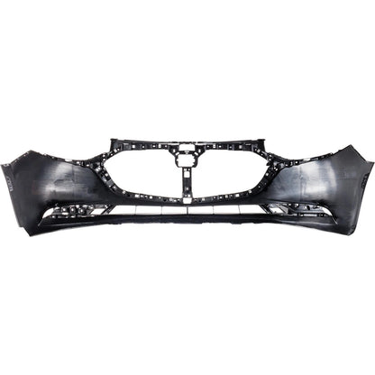 Primed Bumper Cover Fascia Front Primed BDTS50031EBB MA1000254 Replacement For Mazda 3 2019 2020 2021 2022 2023 2024 2025 Mexico Built Models Sedan