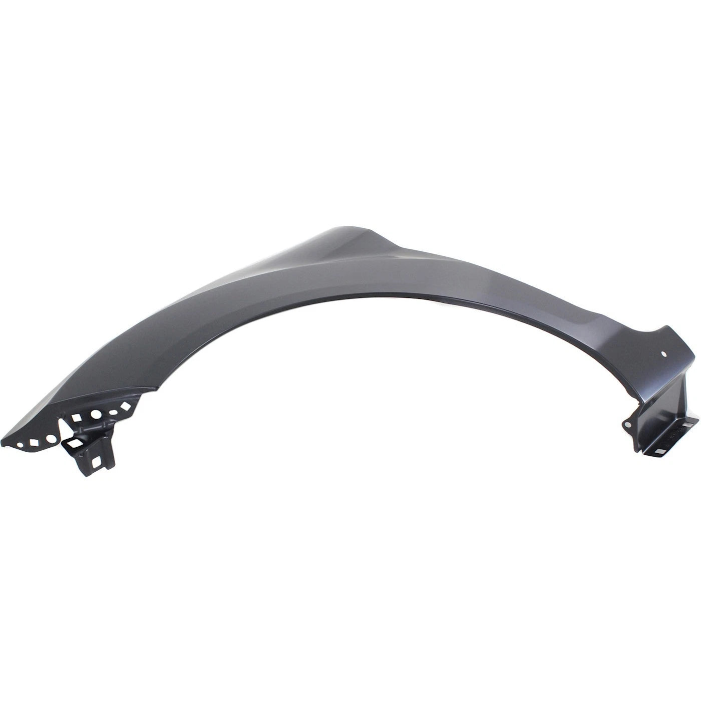 Primed Fender Replacement For Ford Fiesta 2014 2015 2016 2017 2018 2019 Front Driver Side ST with Rocker Panel Moulding Hole D2BZ16006A FO1240292