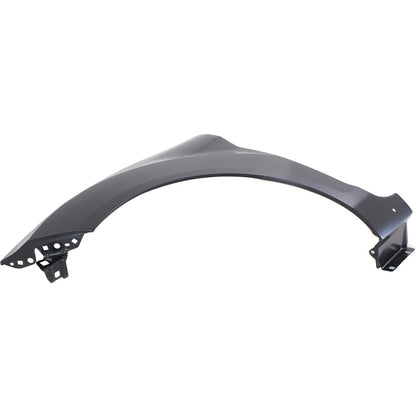 Primed Fender Replacement For Ford Fiesta 2014 2015 2016 2017 2018 2019 Front Driver Side ST with Rocker Panel Moulding Hole D2BZ16006A FO1240292