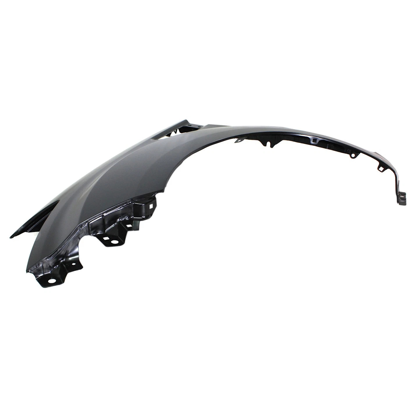Primed Fender Replacement For Kia Soul 2010 2011 2012 Front Driver Side with Moulding 663112K500 KI1240130