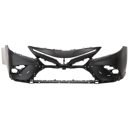 Primed Bumper Cover Fascia 521190X954 TO1000471 Replacement For Toyota Camry 2021 2022 2023 2024 Front Primed SE USA Built Vehicle