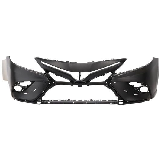 Primed Bumper Cover Fascia 521190X954 TO1000471 Replacement For Toyota Camry 2021 2022 2023 2024 Front Primed SE USA Built Vehicle
