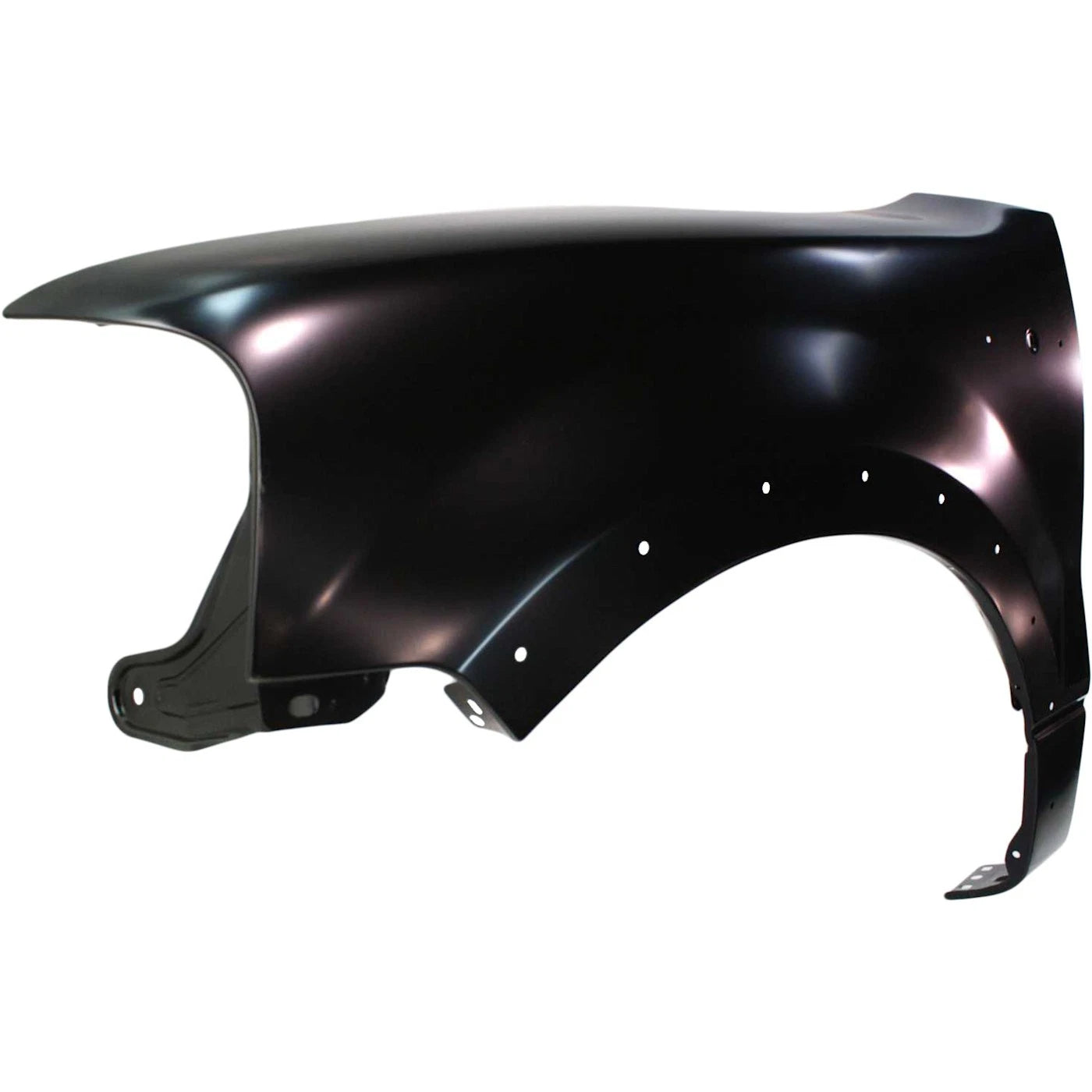 Primed Fender Replacement For Ford F-150 2004 2005 2006 2007 2008 Front Driver Side with Wheel Opening Molding 5L3Z16006BA FO1240232