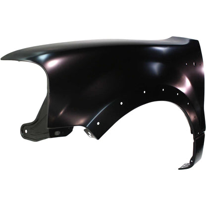 Primed Fender Replacement For Ford F-150 2004 2005 2006 2007 2008 Front Driver Side with Wheel Opening Molding 5L3Z16006BA FO1240232
