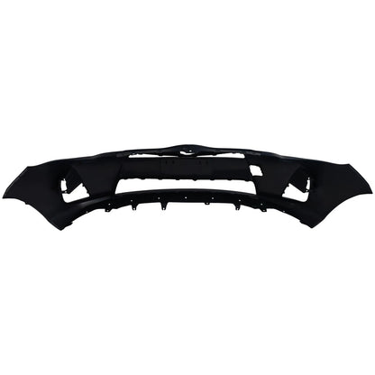 Primed Front Bumper Cover 5211952980 TO1000392 Replacement For Toyota Prius 2012 2013 2014 C with Fog Lamp Holes Primed