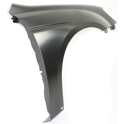 Primed Fender Replacement For Kia Spectra 2007 2008 2009 Front Passenger Side SX with Body Side Moulding 663212F020 KI1241126
