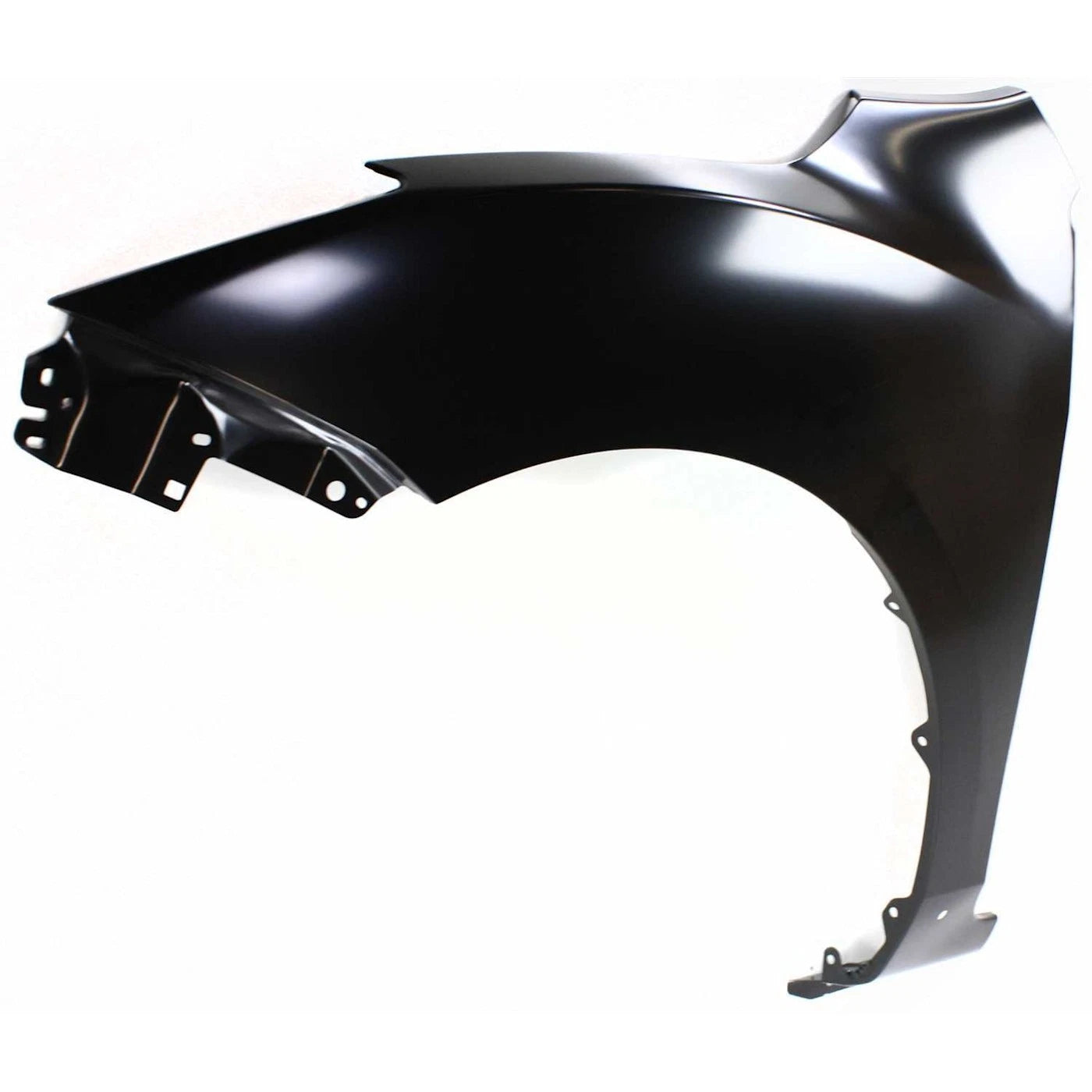 Primed Fender Replacement For Mazda 3 2010 2011 2012 2013 Front Driver Side 2.0L 2.5L Hatchback with Molding Hole BBY45221Y MA1240161