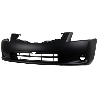 Primed Front Bumper Cover NI1000271 62022ZT51J Replacement For Nissan Sentra 2010 2011 2012 Primed