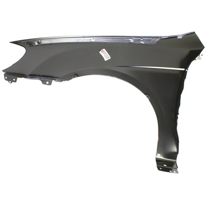 Primed Fender Replacement For Kia Spectra 2007 2008 2009 Front Passenger Side SX with Body Side Moulding 663212F020 KI1241126